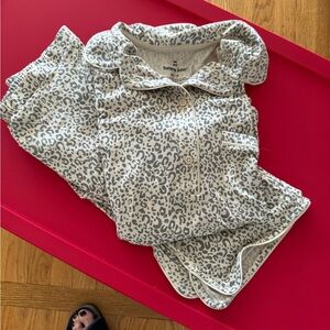 Tommy John cheetah print loungewear XS